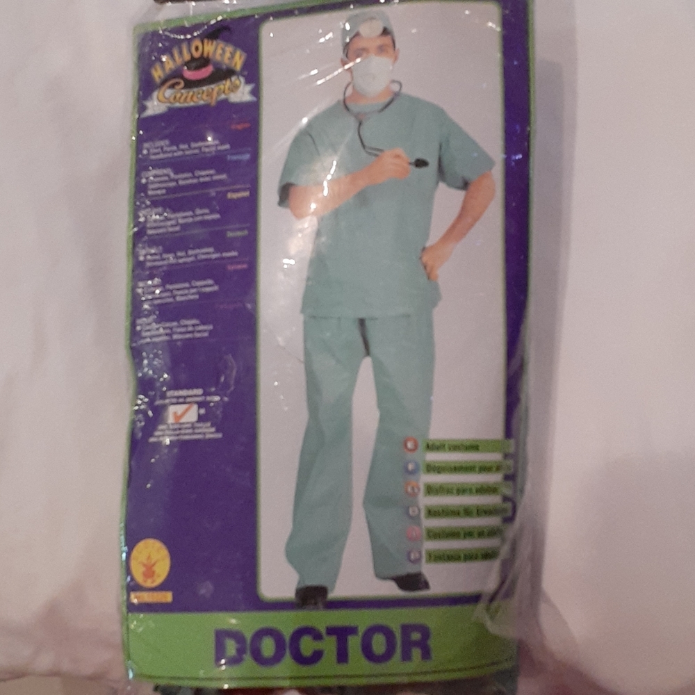 Doctor Halloween costume NWT, size M
